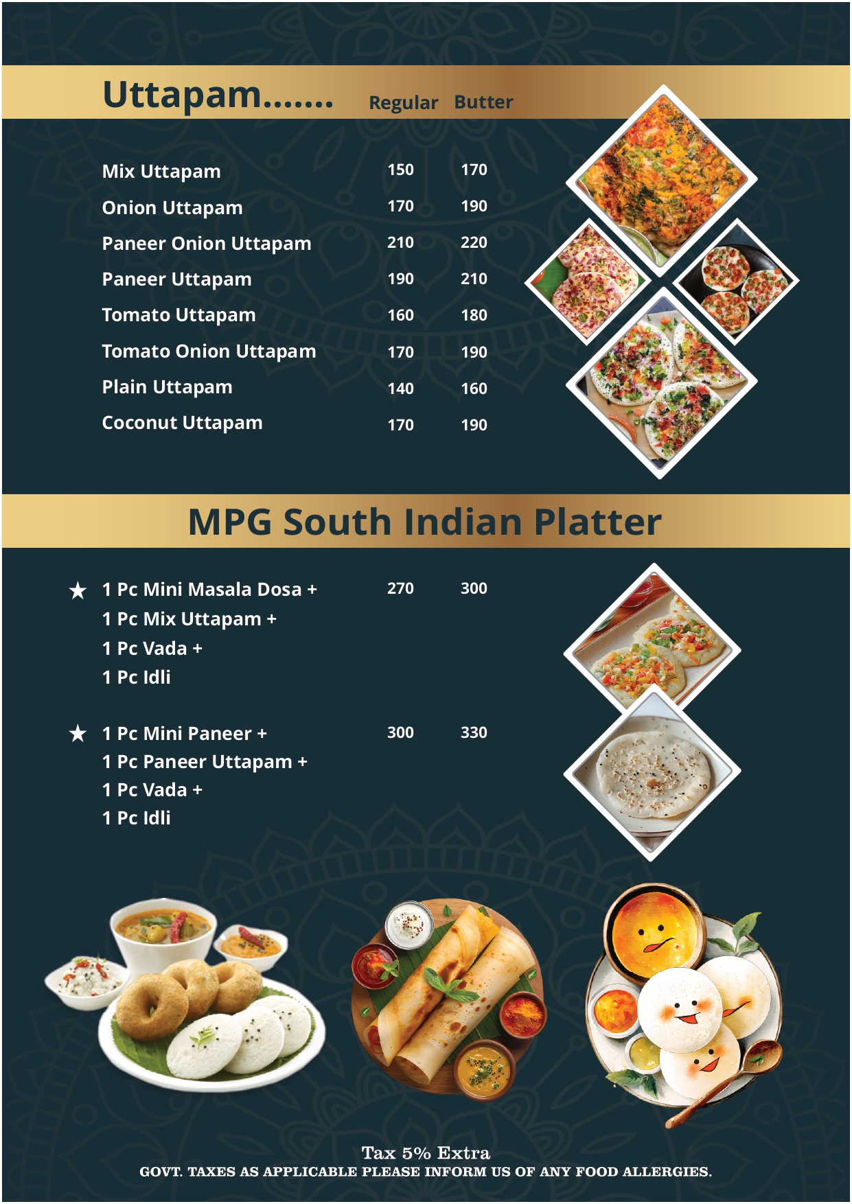 South Indian Platter
