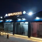 night MPG food street panchkula