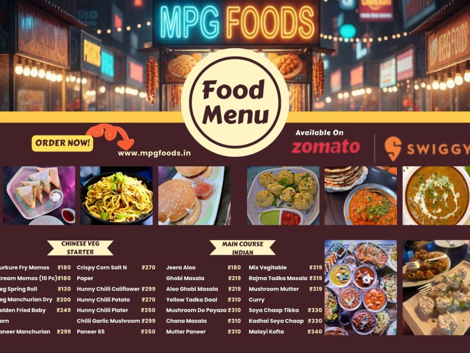 MPG Foods Menu Panchkula