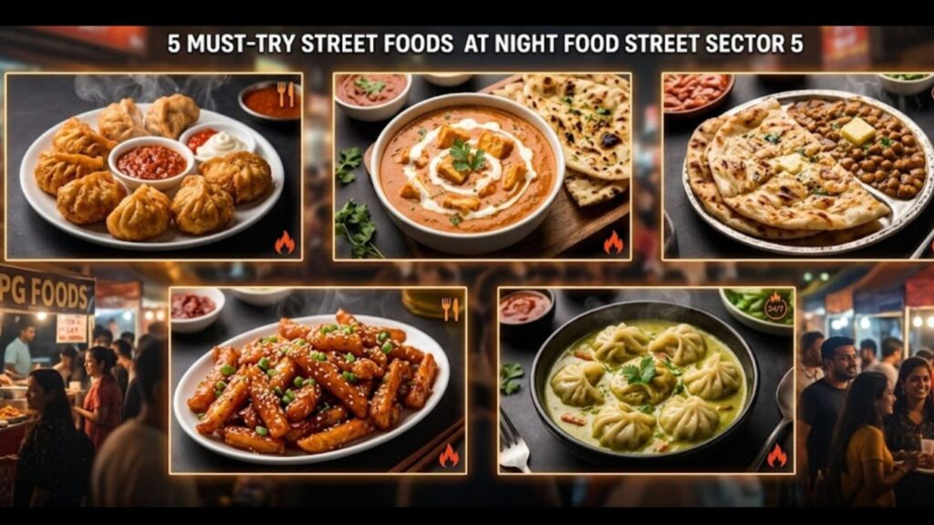 Night Food Street Sector 5, Panchkula